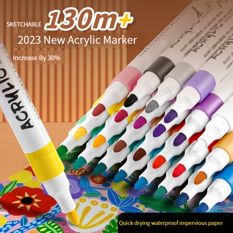 Copic Marker Classic - 12/24/36/48 Renk Akrilik Boya Marker Seti