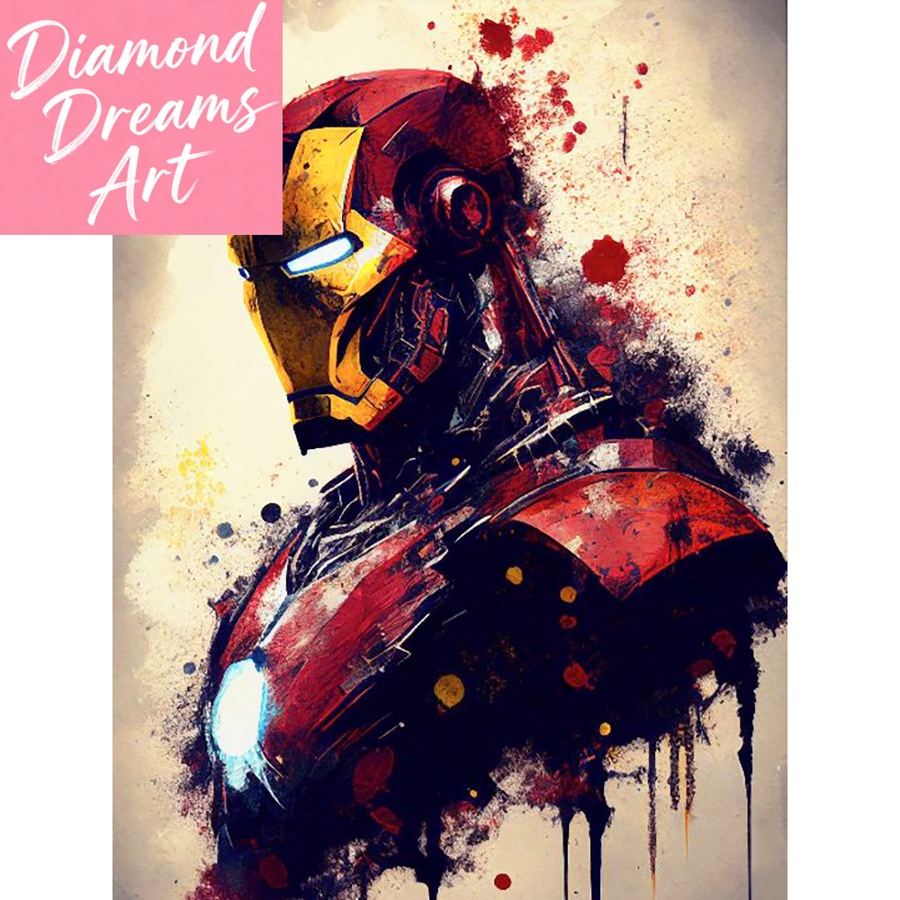 Resin Craft Kit - Marvel DIY Elmas Boyama Seti Karikatür