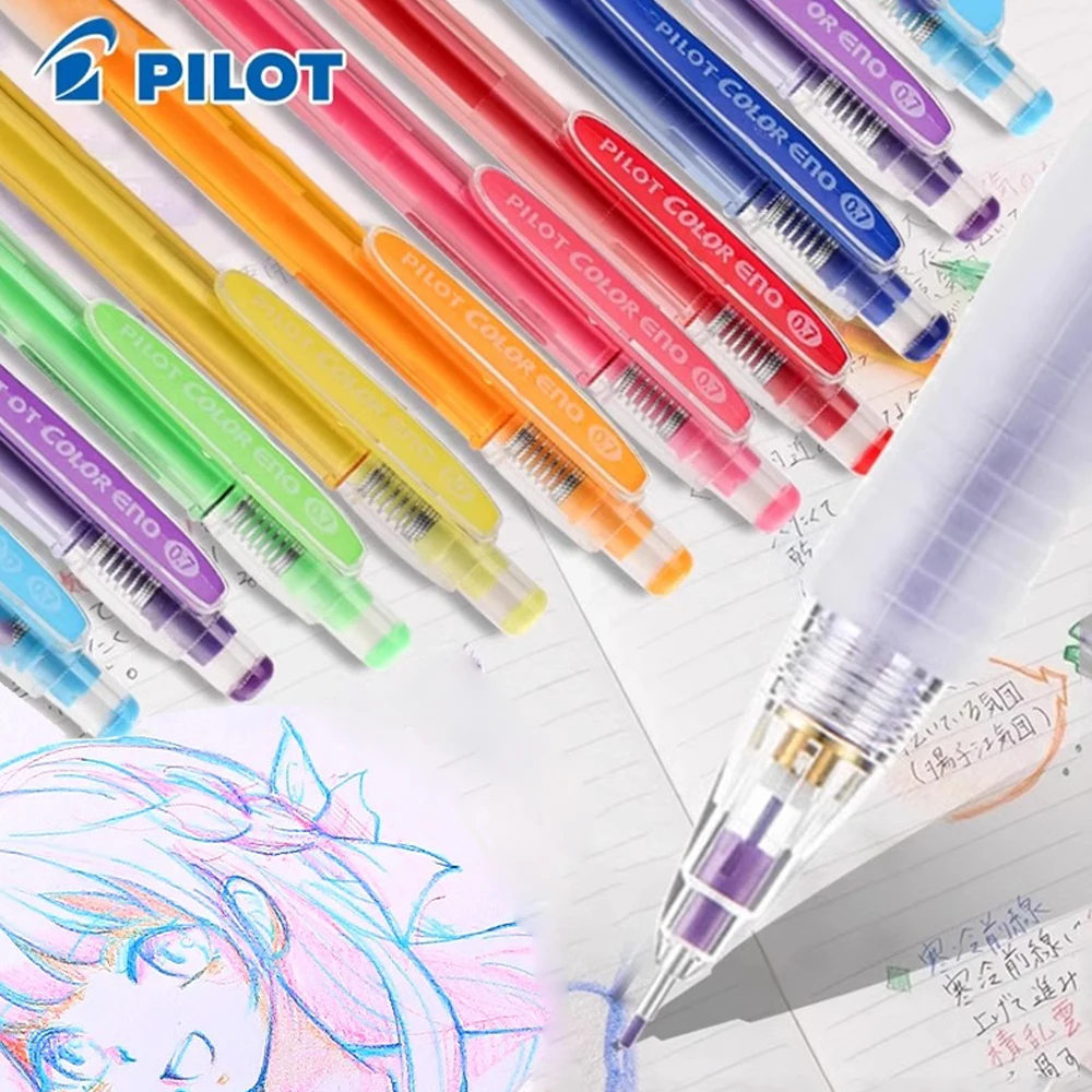 Staedtler Pencil Lumocolor - 8 adet Japonya PILOT Renkli Mekanik