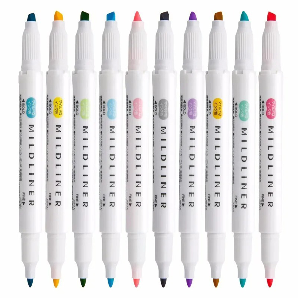 35 Renk ZEBRA Mildliner Highla - Zebra Pen Mildliner incelemesi ve fiyatı