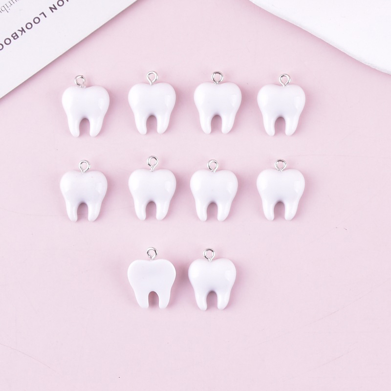 10 adet Sevimli Beyaz Diş Reçi - Resin Craft Projects incelemesi ve fiyatı