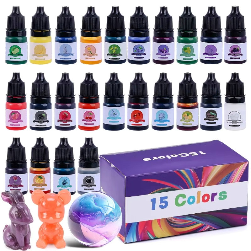 Epoksi Reçine Renk Pigmenti 24 - Epoxy Uv Resin Kit incelemesi ve fiyatı