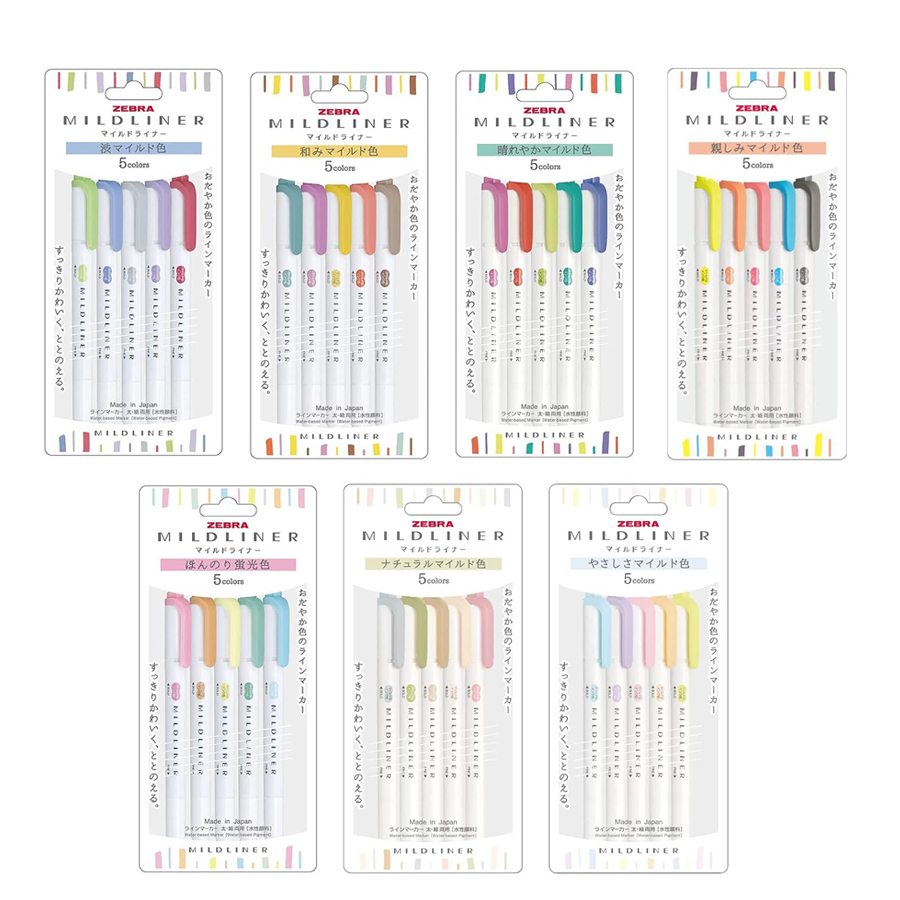 Zebra Tam 35/25 Renk Mildliner - Zebra Pen Mildliner incelemesi ve fiyatı