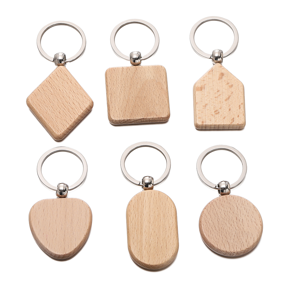 5 adet/grup Boş Geometri Ahşap - Wood Ring Blank incelemesi ve fiyatı
