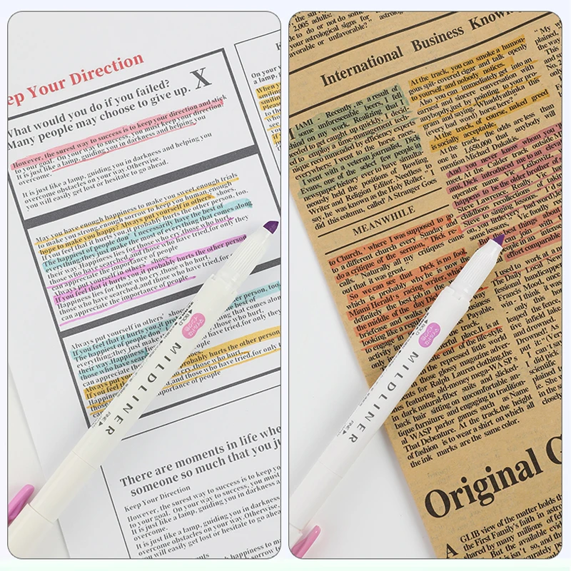 ZEBRA Mildliner fosforlu WKT7  - Zebra Pen Mildliner incelemesi ve fiyatı