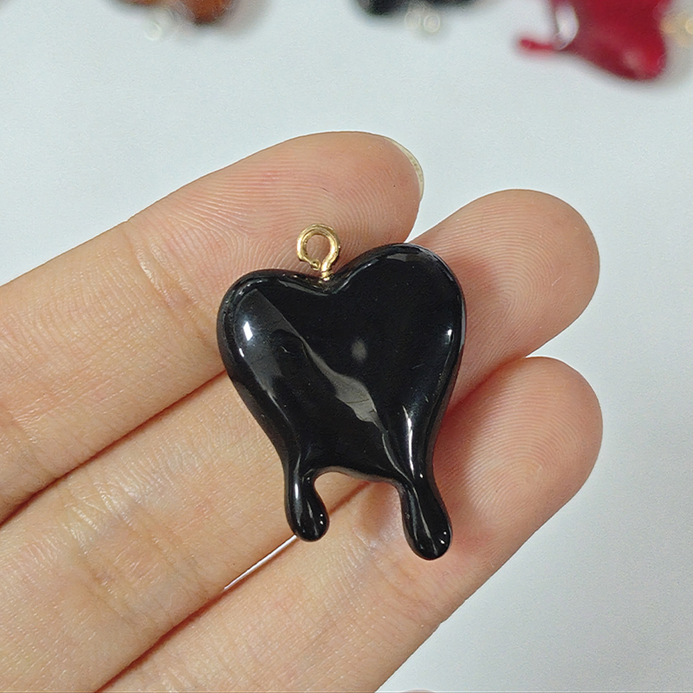 10 adet Kan Damlası Kalp Şekli - Resin Craft Projects incelemesi ve fiyatı