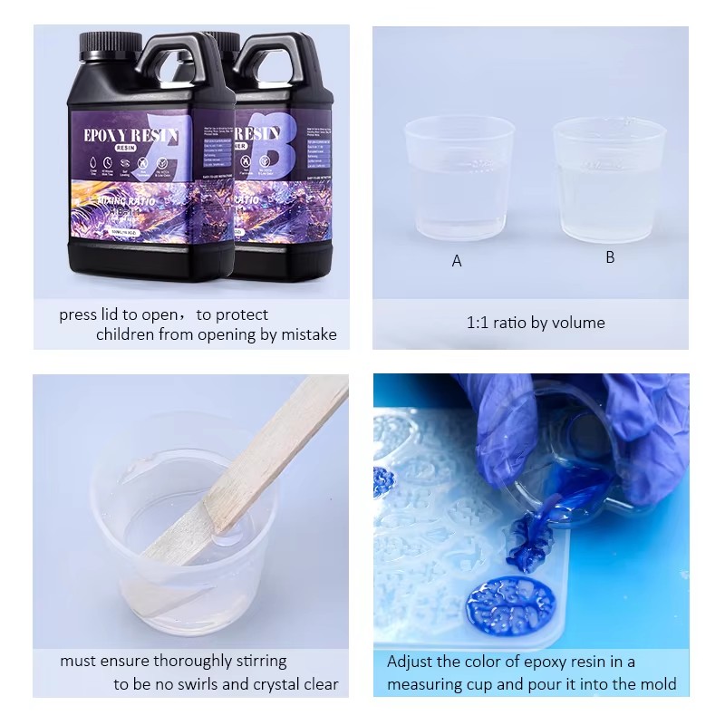 Kolay Karışım 1:1 Epoksi Reçin - Epoxy Uv Resin Kit incelemesi ve fiyatı