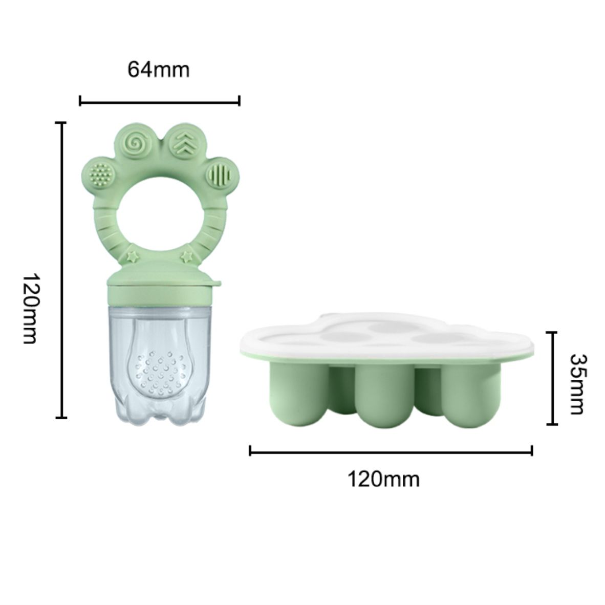 Bebek Meyve Besleyici ve Dondu - Silicone Mold Tray incelemesi ve fiyatı