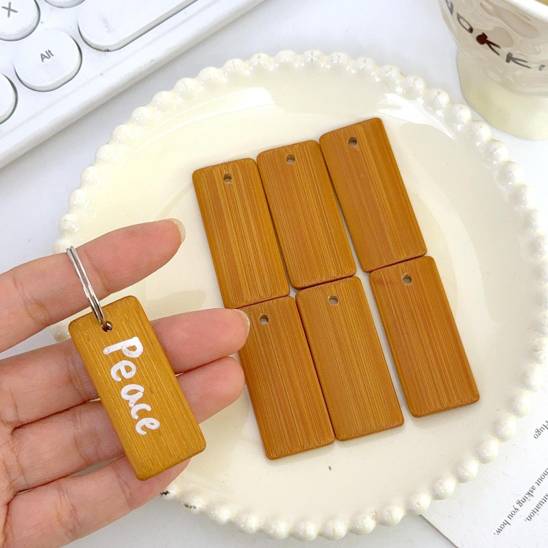 Boş Doğal Bambu Dilim Anahtarl - Wood Ring Blank incelemesi ve fiyatı