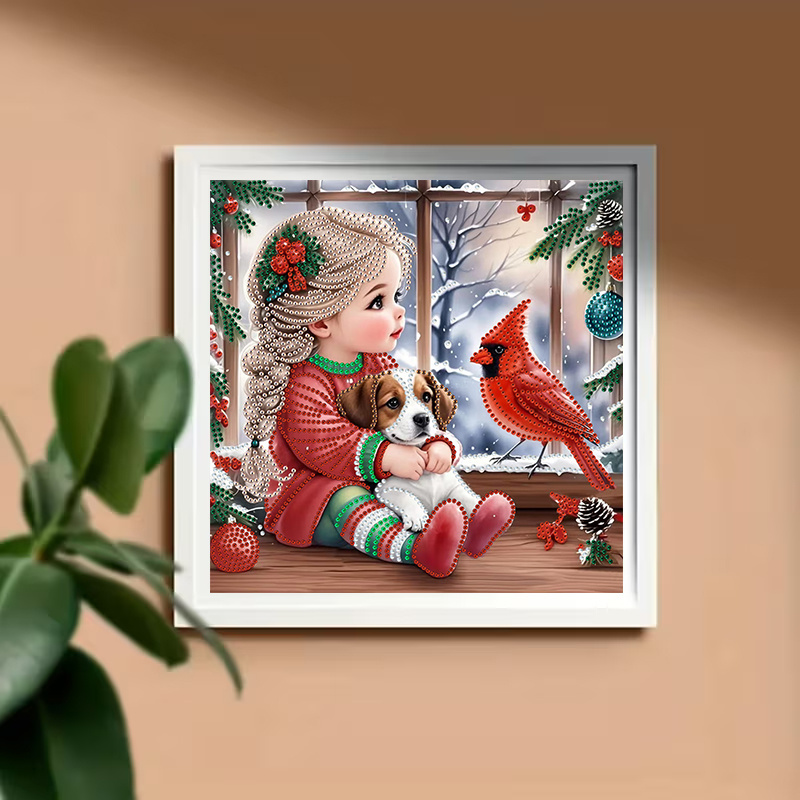 Kış Kızı ve Köpek Elmas Boyama - Resin Craft Kit incelemesi ve fiyatı