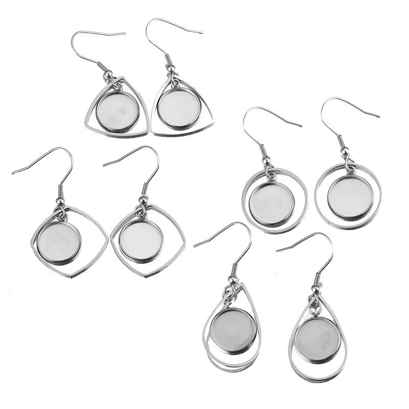 10 adet Paslanmaz Çelik Tepsi  - Bezels Set Pendant incelemesi ve fiyatı