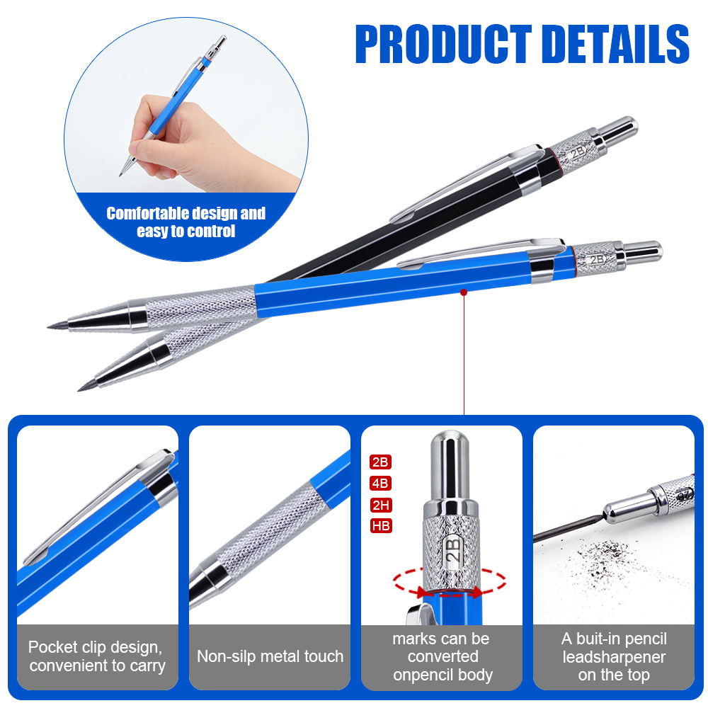 Yeni Çok Renkli Metal Mekanik  - Staedtler Pencil Lumocolor incelemesi ve fiyatı