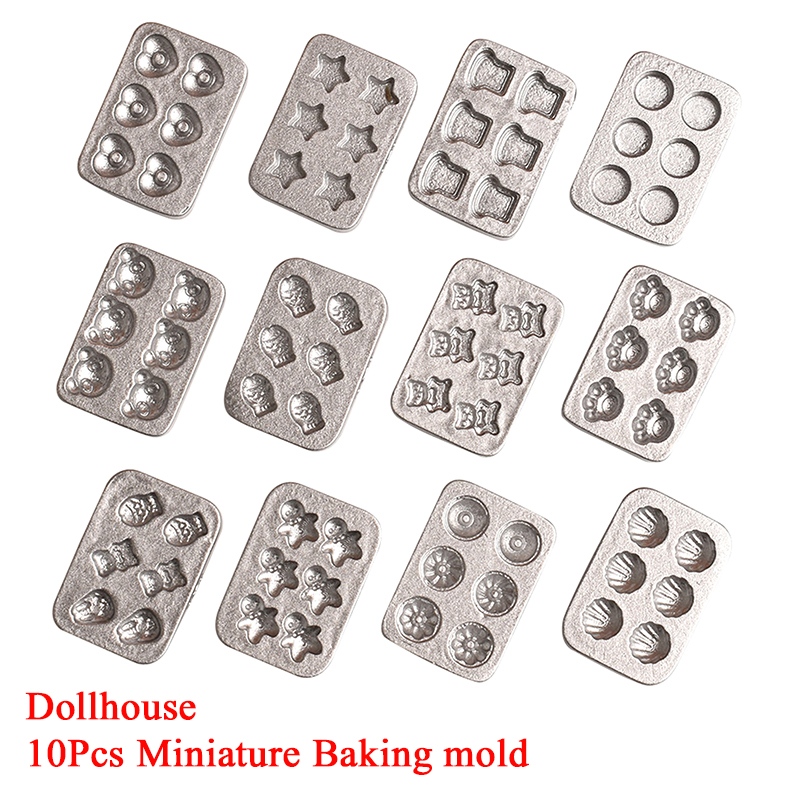10 adet Bebek Evi Minyatür Min - Silicone Mold Tray incelemesi ve fiyatı