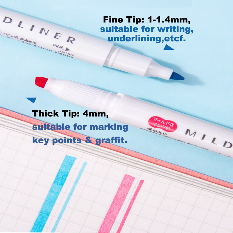 Zebra El Yazısı Kalemi Mildlin - Zebra Pen Mildliner incelemesi ve fiyatı