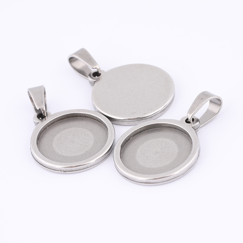 10 adet 15mm Yuvarlak Cabochon - Bezels Set Pendant incelemesi ve fiyatı