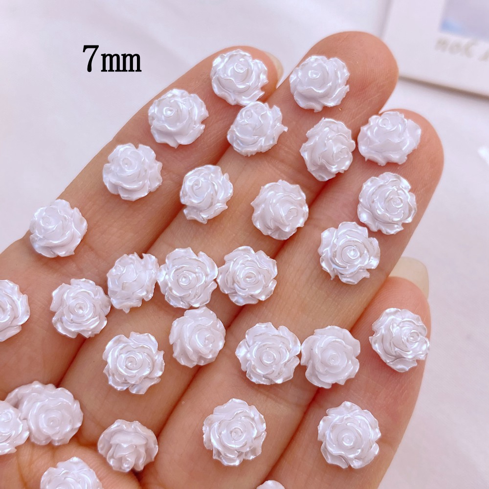 100 adet yeni sevimli Mini 5mm - Flower Preservation Resin incelemesi ve fiyatı