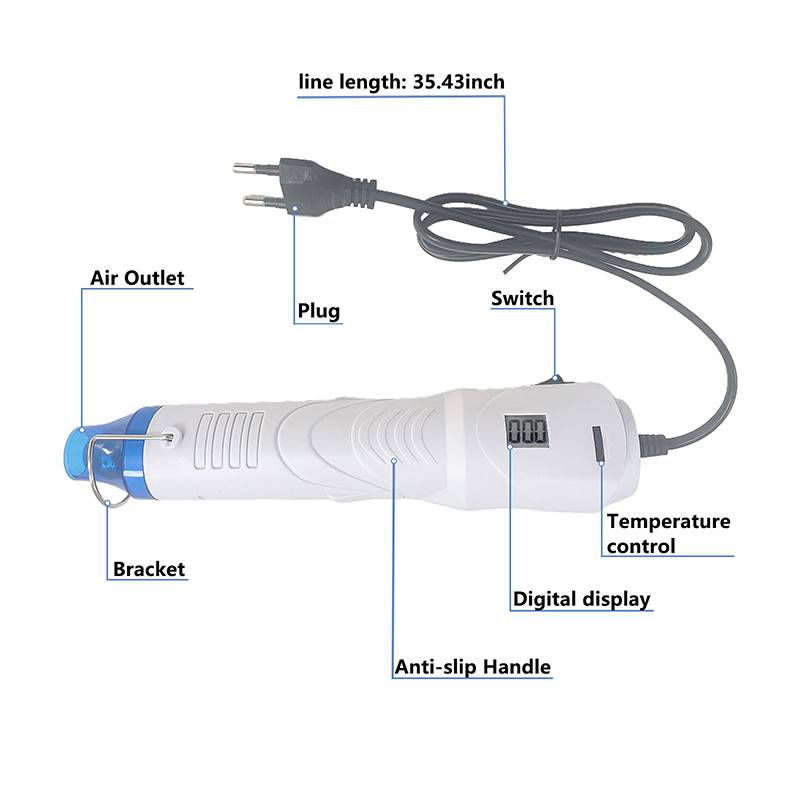 220V ısı tabancası sıcak hava  - Heat Gun Small incelemesi ve fiyatı