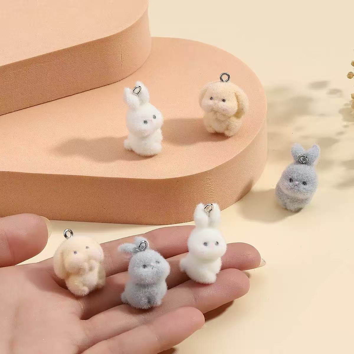 10 adet floklu küçük tavşan re - Resin Craft Projects incelemesi ve fiyatı